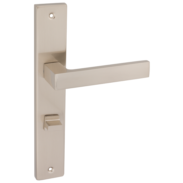 Klamka Cubus 72 mm WC nikiel