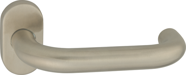 Klamka UNO-OV z krótkim szyldem inox