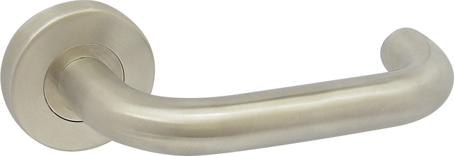 Klamka Uno-M z krótkim szyldem inox
