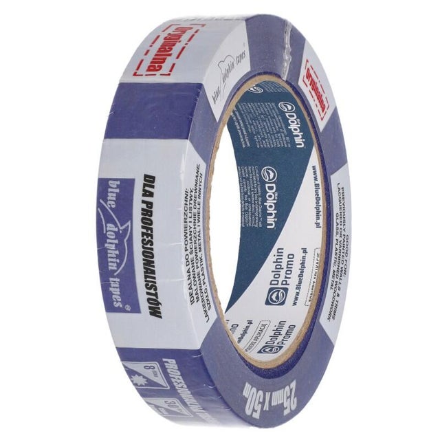 Taśma papierowa maskująca BlueDophin 50m x 25mm
