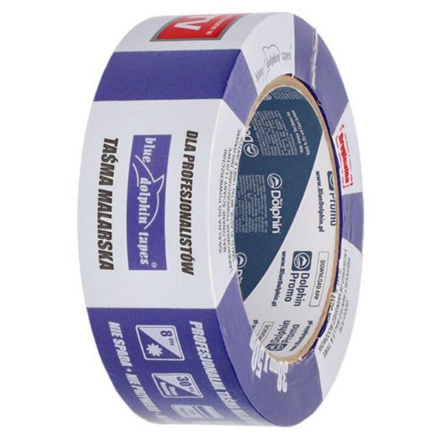 Taśma papierowa maskująca BlueDophin 50m x 38mm