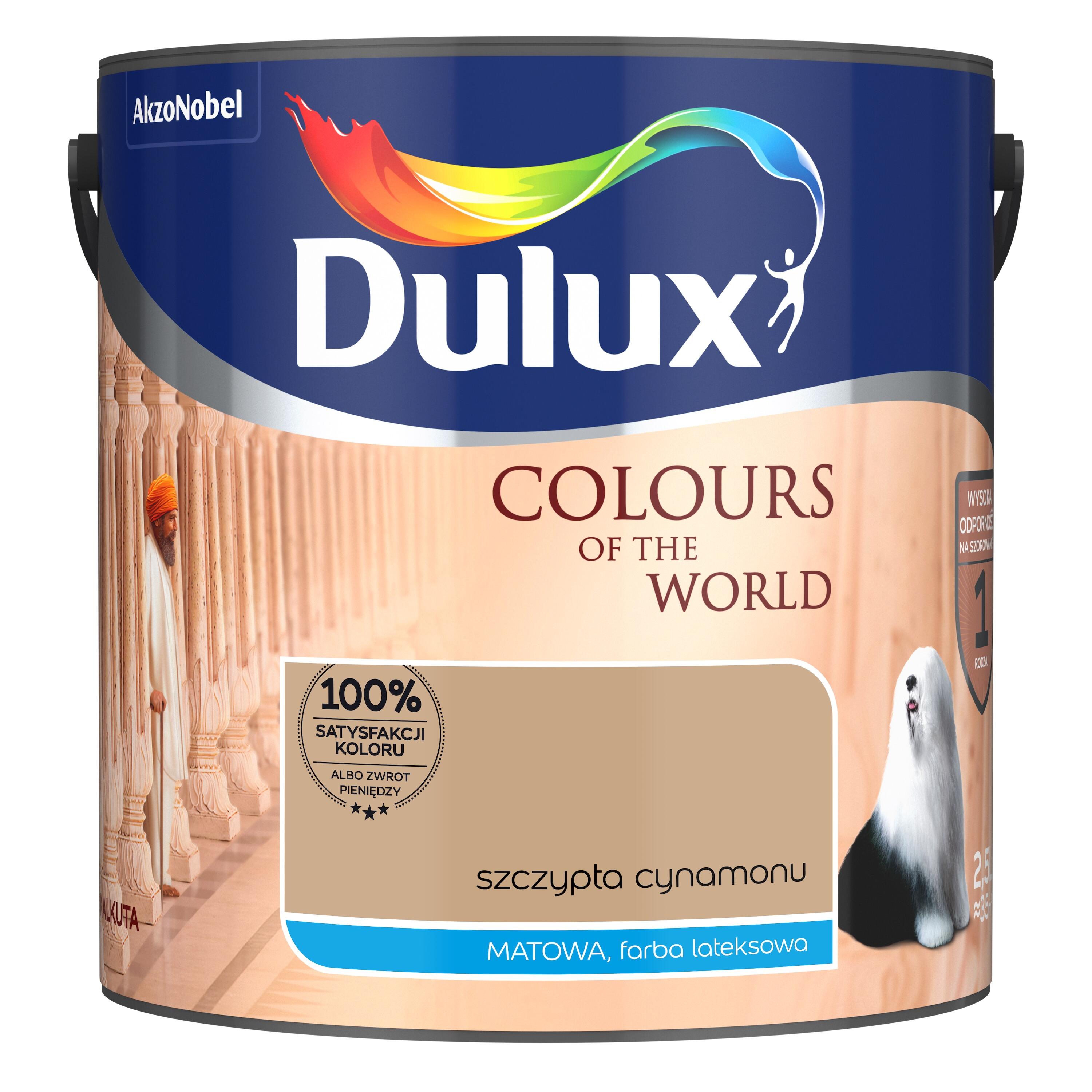 Farba Dulux Kolory Świata szczypta cynamonu 2,5l