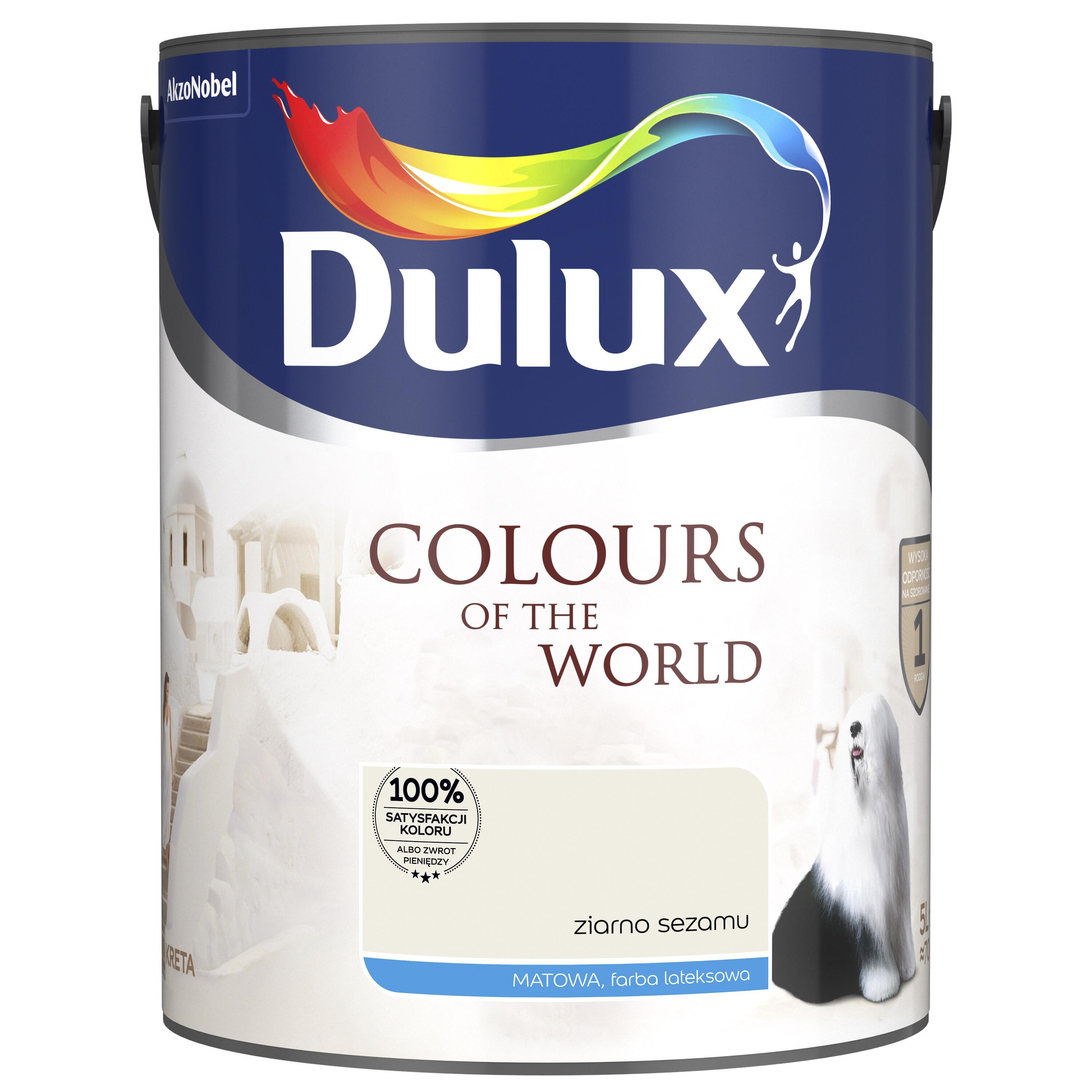 Farba Dulux Kolory Świata ziarno sezamu 5l - 3