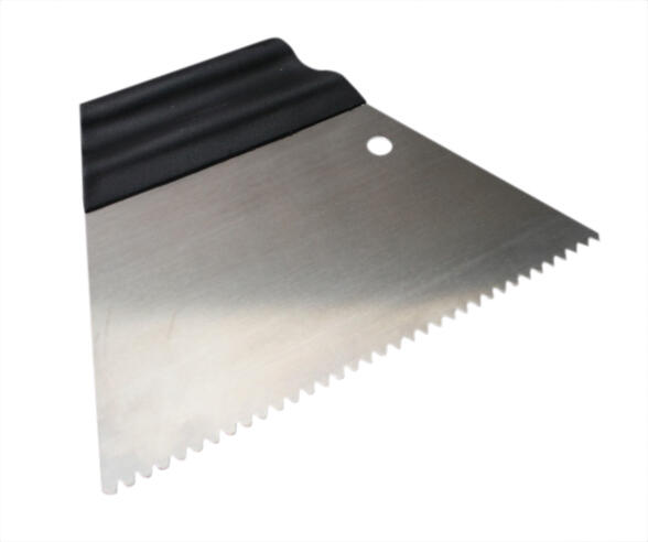 Szpachla trapezowa zebata 3x3 180 mm Kubala