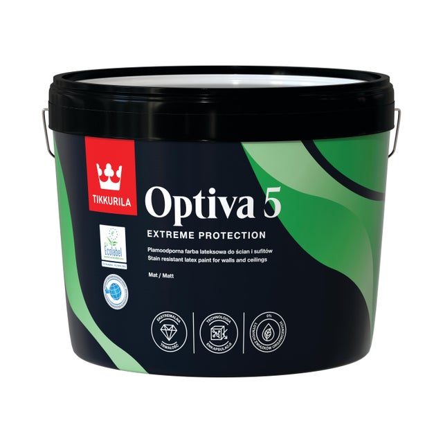 Farba Tikkurila Optiva matt 9l