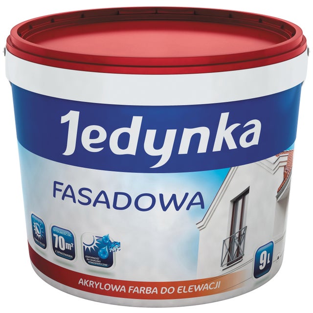 Farba Jedynka Fasadowa 9 l
