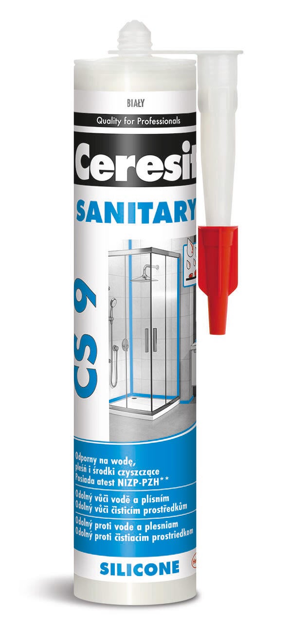 Silikon sanitarny Ceresit CS9 biały 280ml
