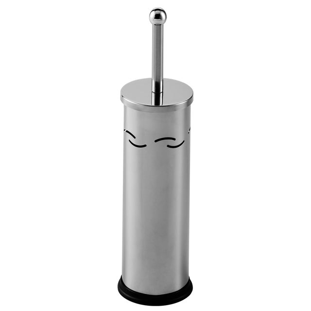 Szczotka toaletowa Bisk Basic chrom