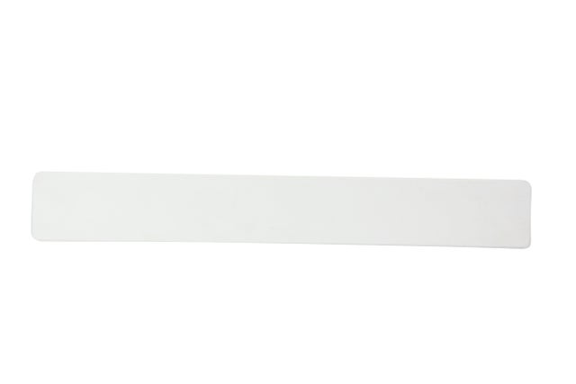Zaślepki nakładki parapetowej PCV 40cm, biała