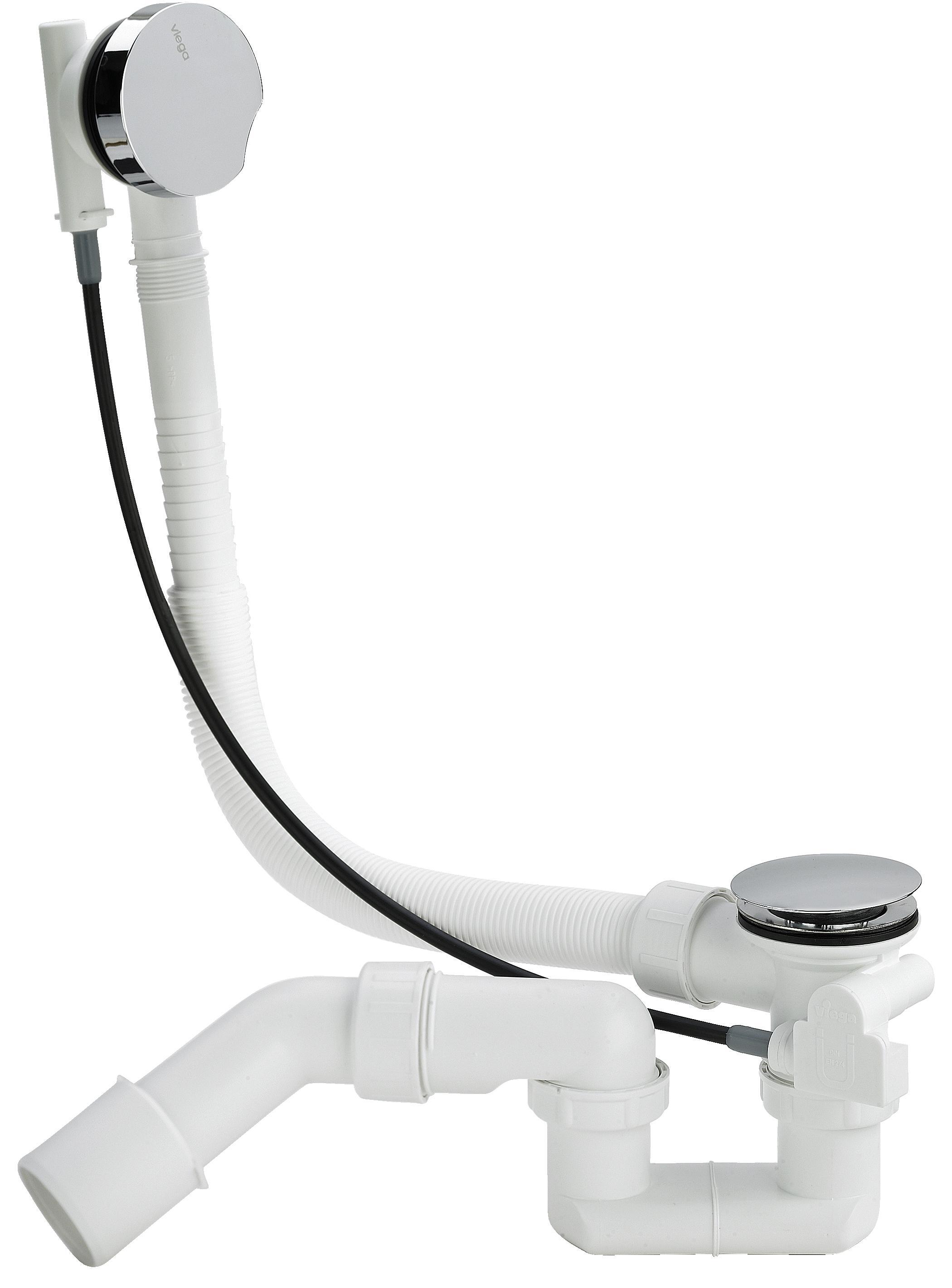 Syfon wannowy Simplex z korkiem automatycznym 50 mm chrom - 2