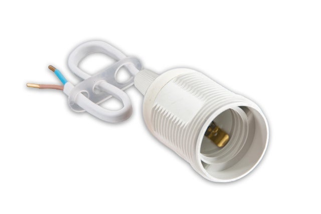 Oprawka remontowa E27 z przewodem 2x0,75mm