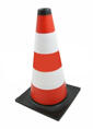 Pachołek drogowy biało-czerwony 40 cm
