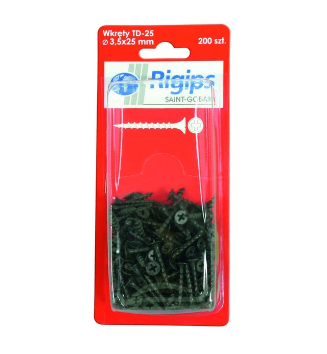 Wkręty do drewna TD 3.5x25 mm 200 szt Rigips