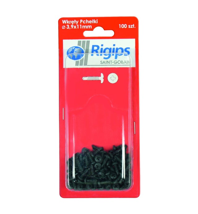 Wkręty pchełki 3.9x11 mm 100 szt Rigips