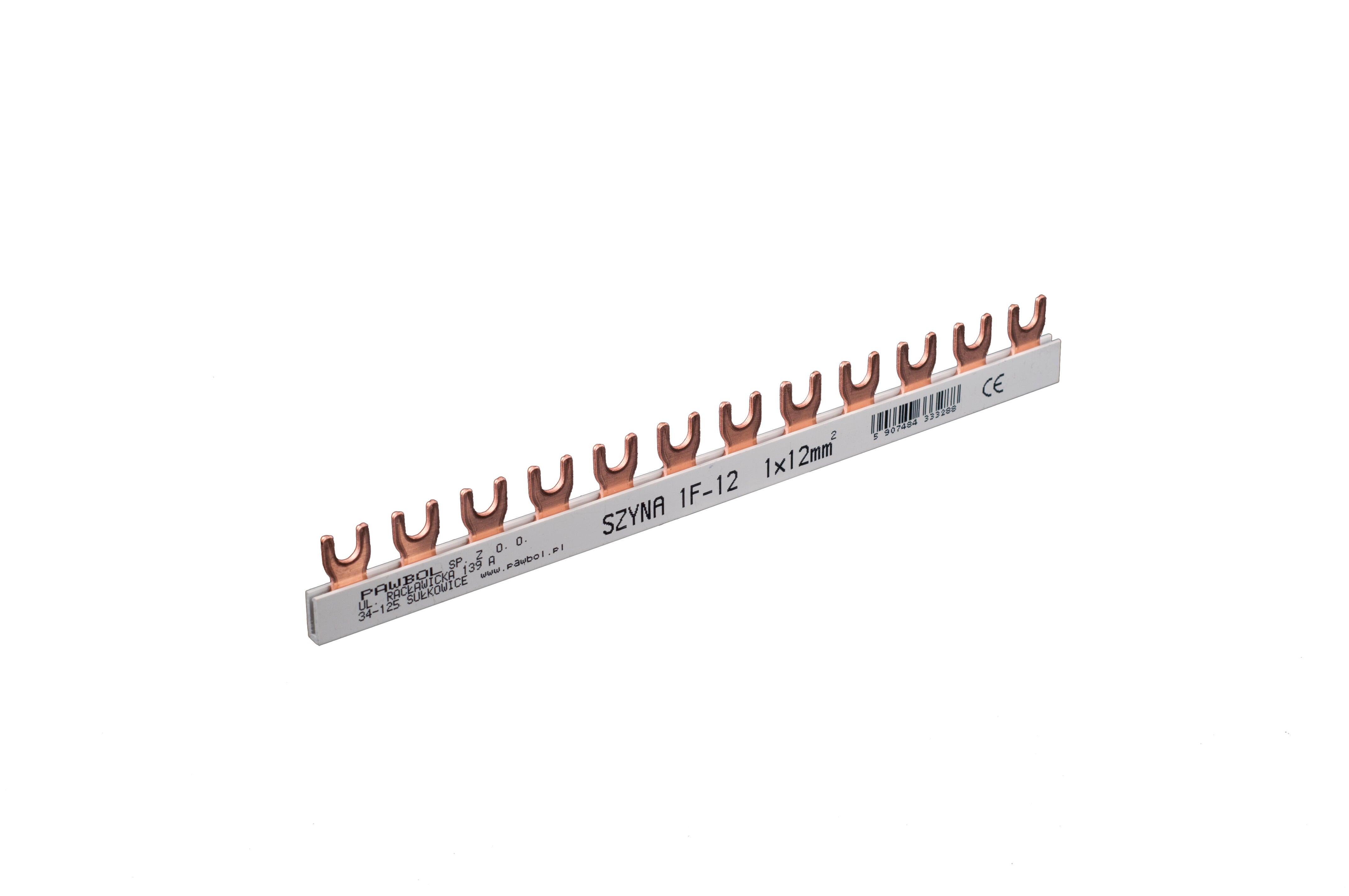 Szyna łączeniowa 1-fazowa 12 modułów E.4126A Pawbol - 2