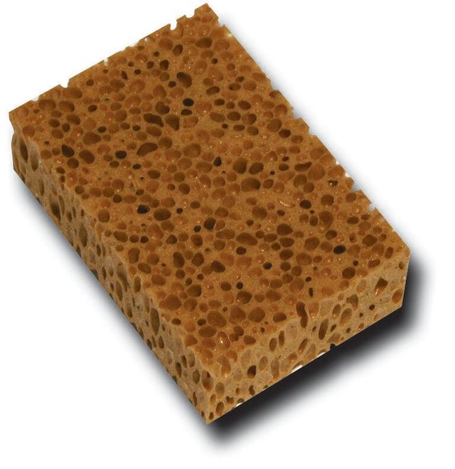 Gąbka glazurnicza porowata