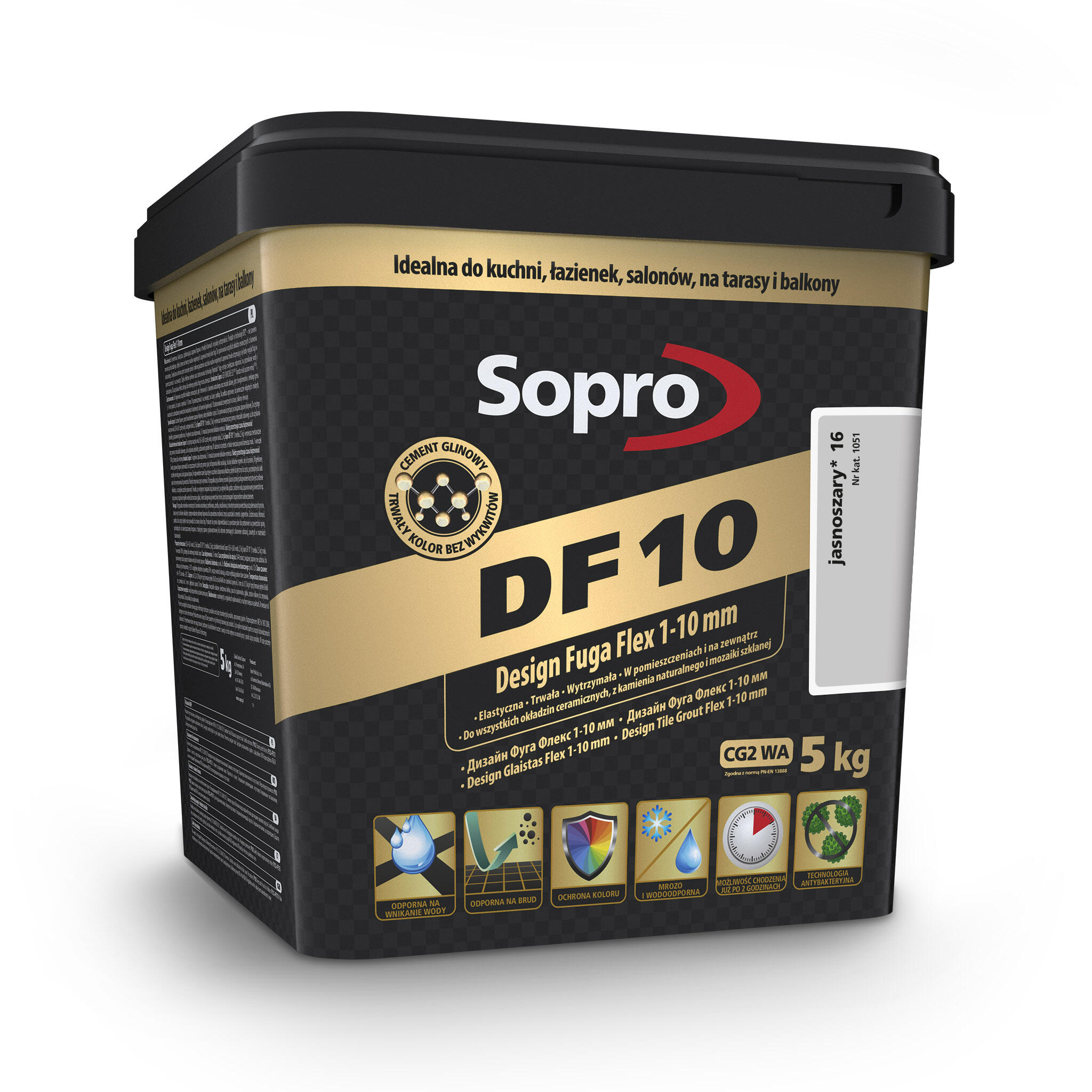 Fuga DF10 Design Flex 16 jasnoszary 5 kg - 2