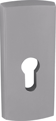 Szyld do klamki Focus na wkładkę satyna
