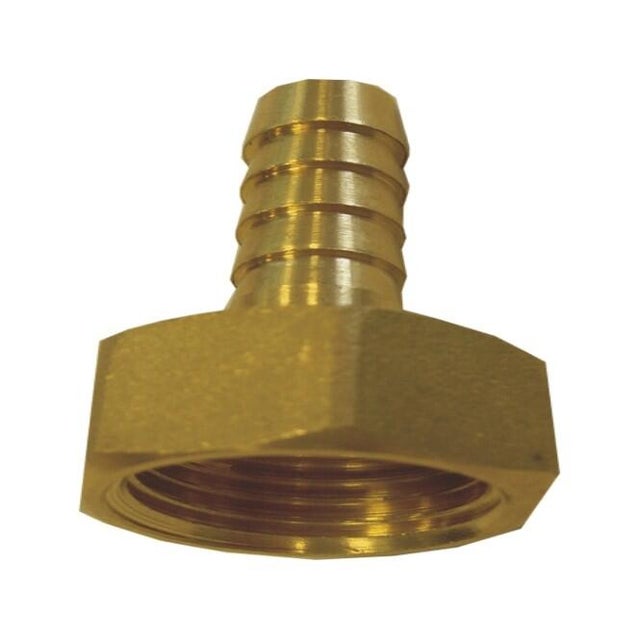 Nypel mosiężny do węża 9 mm GW 1/2