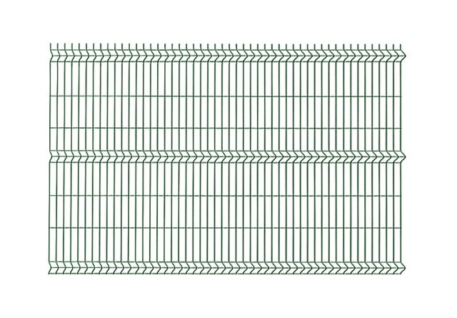 Panel ogrodzeniowy 3D zielony, 172x250 cm, oczko 50x200 mm, drut 4 mm