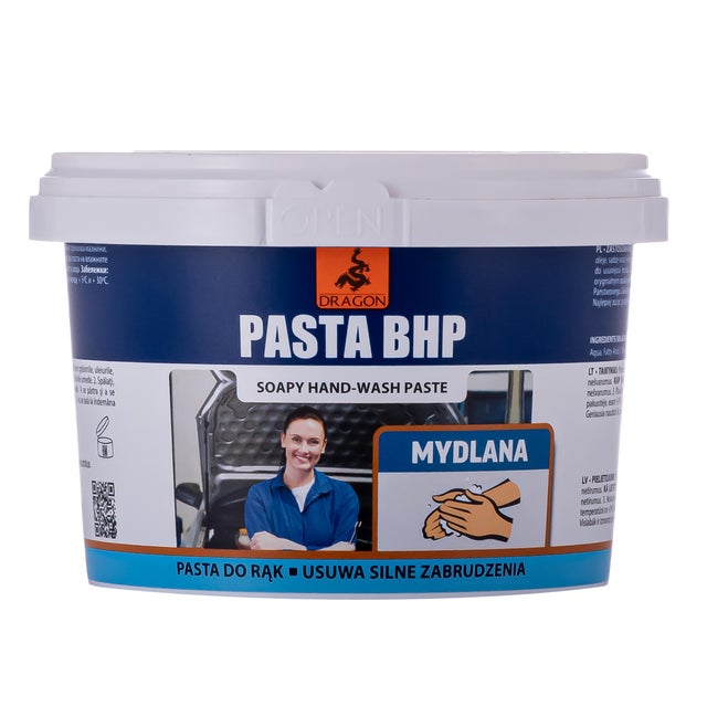 Pasta do rąk mydlana detergentowa Dragon 0,5kg
