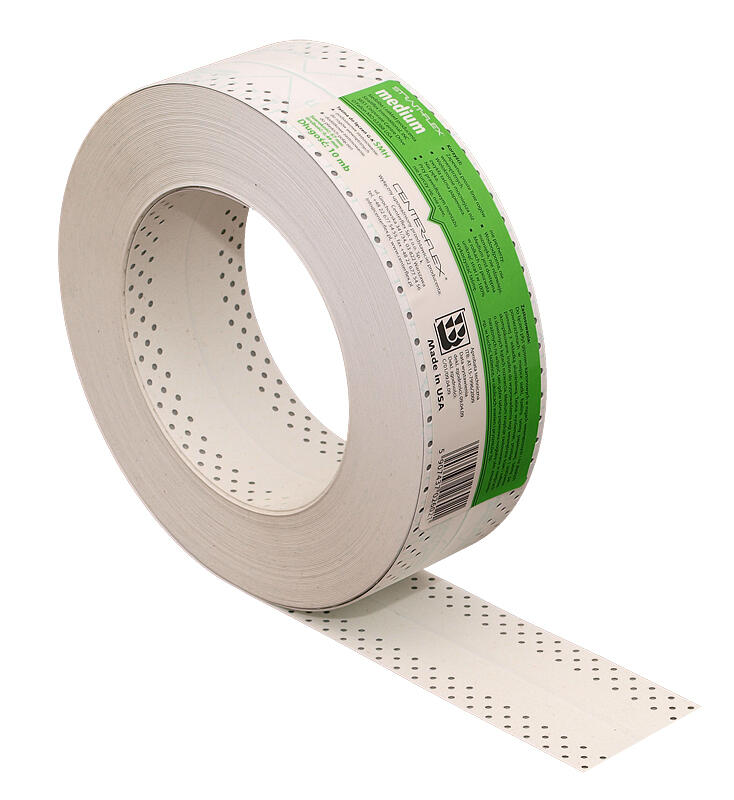 Taśma do połączeń i narożników wewnętrznych płyt g-k SMH-MEDIUM zielona 10 mb - 2