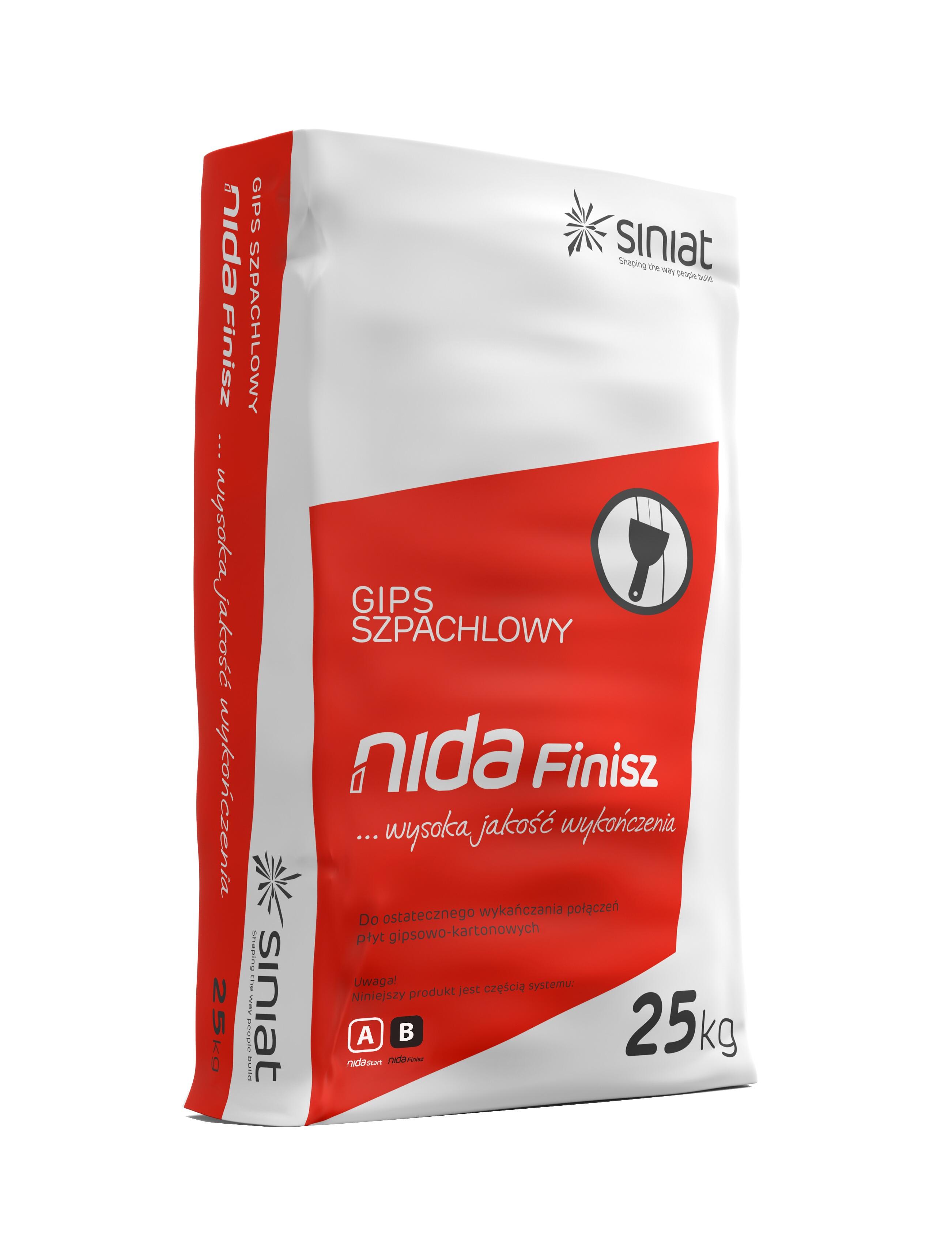 Gips szpachlowy Nida Finisz 25 kg - 2