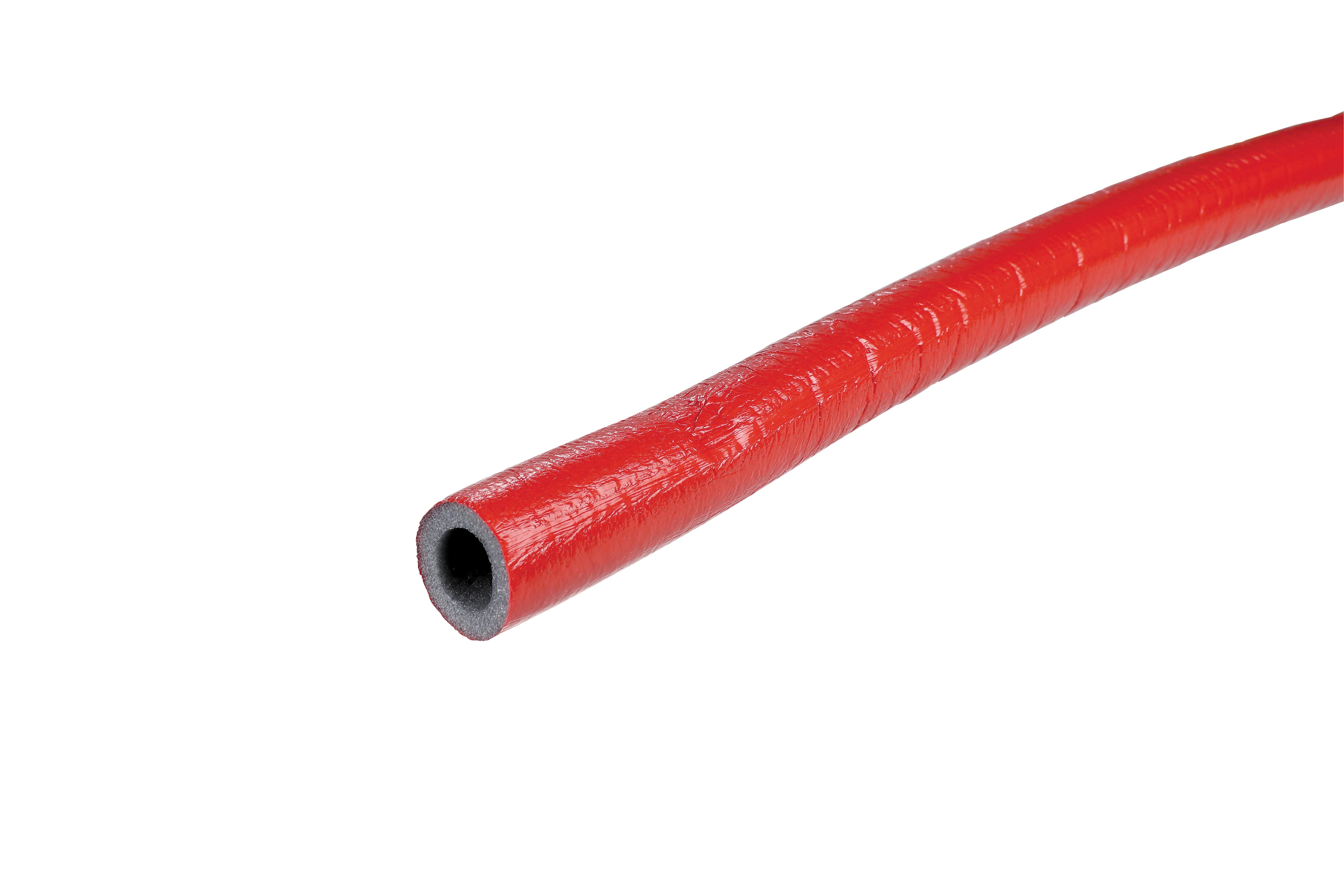 Otulina czerwona PE PWL 15x6 mm 10 mb - 2