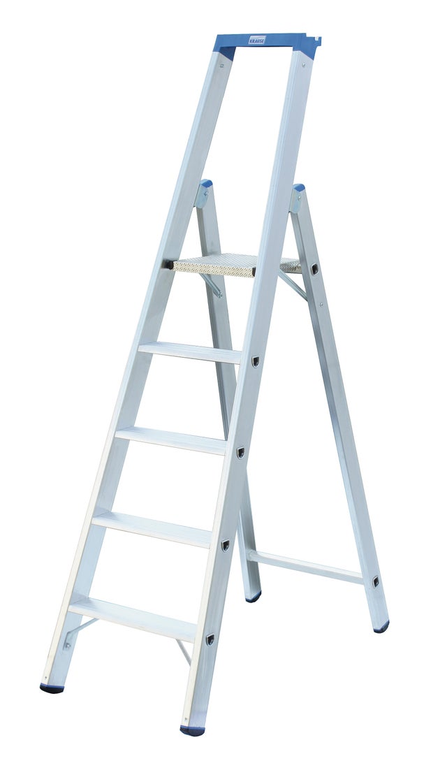 Drabina aluminiowa Stabilo 5 -stopniowa nośność 150 kg