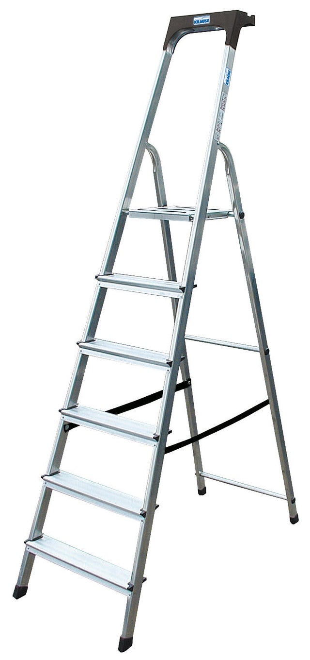 Drabinaaluminiowa domowa Safety 6-stopniowa nośność 150 kg
