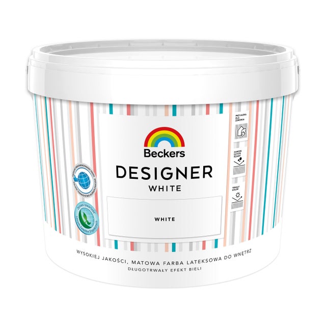 Farba Beckers Designer White biała 10l