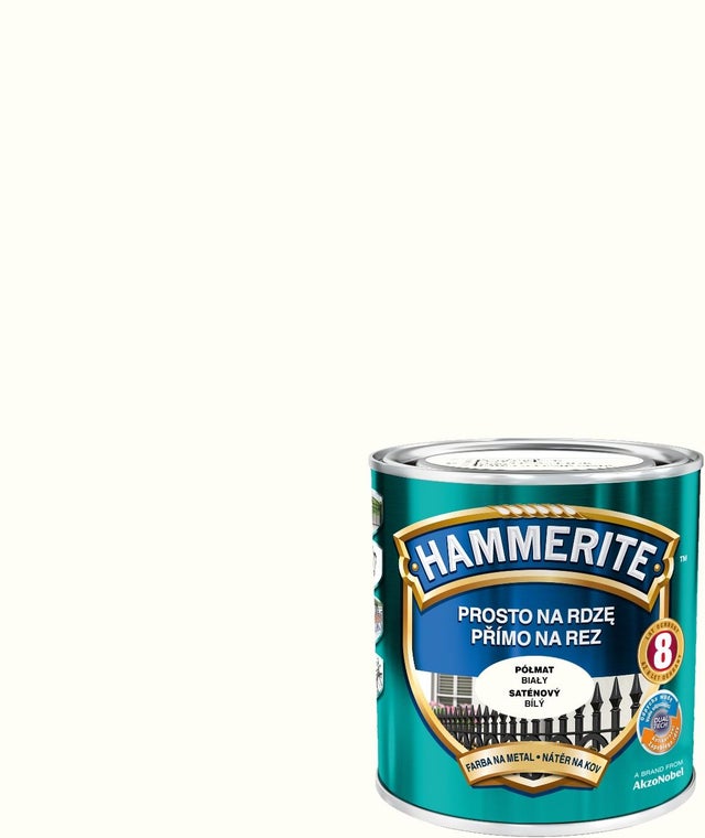 Farba antykorozyjna Hammerite biały półmat 0,7l