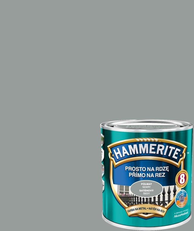 Farba antykorozyjna Hammerite szary półmat 0,7l