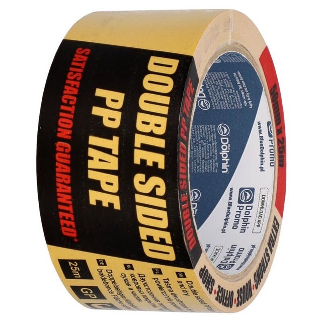 Taśma duwstronna Blue Dolphin 25 m x 50 mm