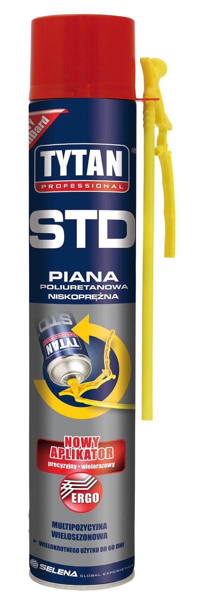 Piana niskoprężna wielosezonowa Tytan STD 750 ml, wężykowa