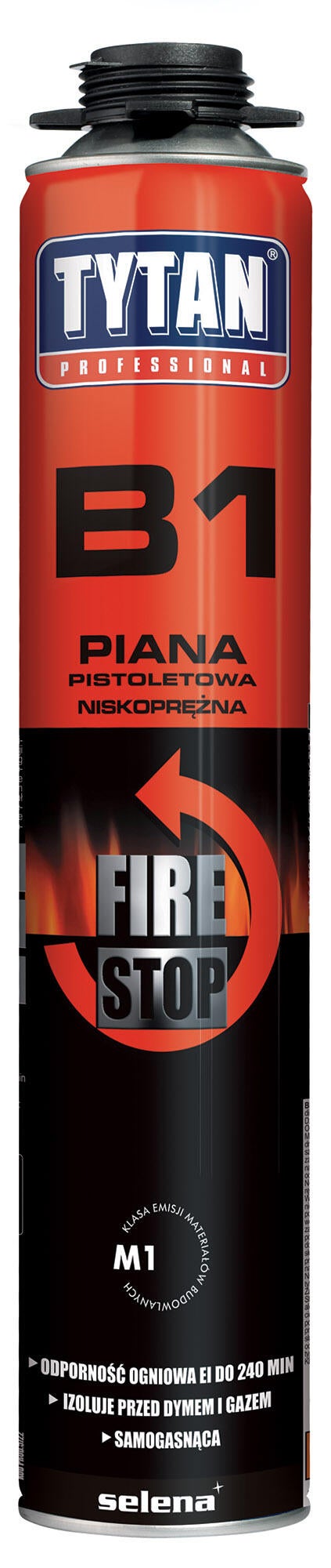 Piana ogniochronna Tytan Fire Stop B1 750 ml, pistoletowa