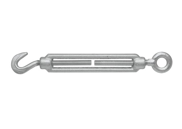 Śruba rzymska kuta hak-oko 6x110 mm