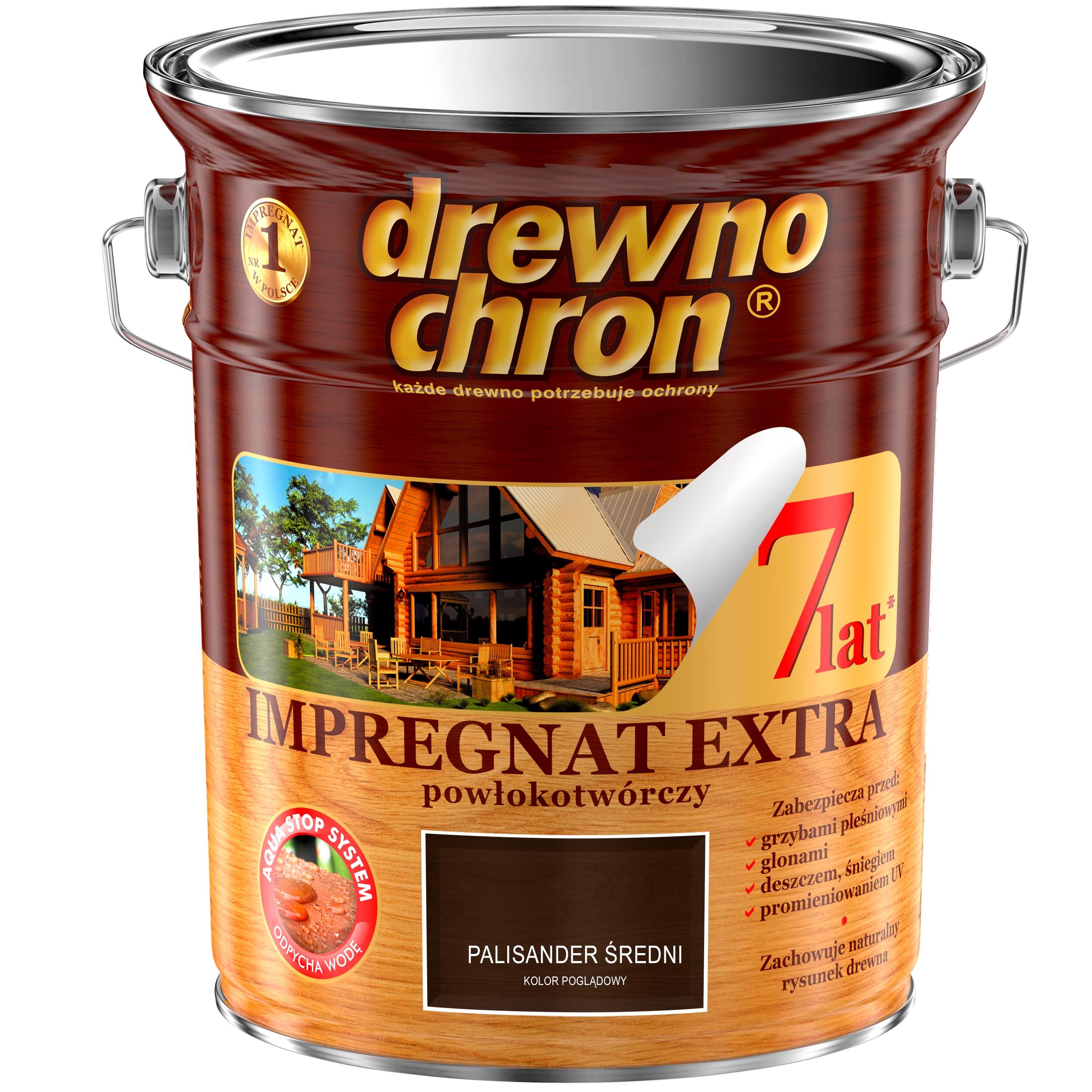 Impregnat Drewnochron Extra palisander średni 4,5l