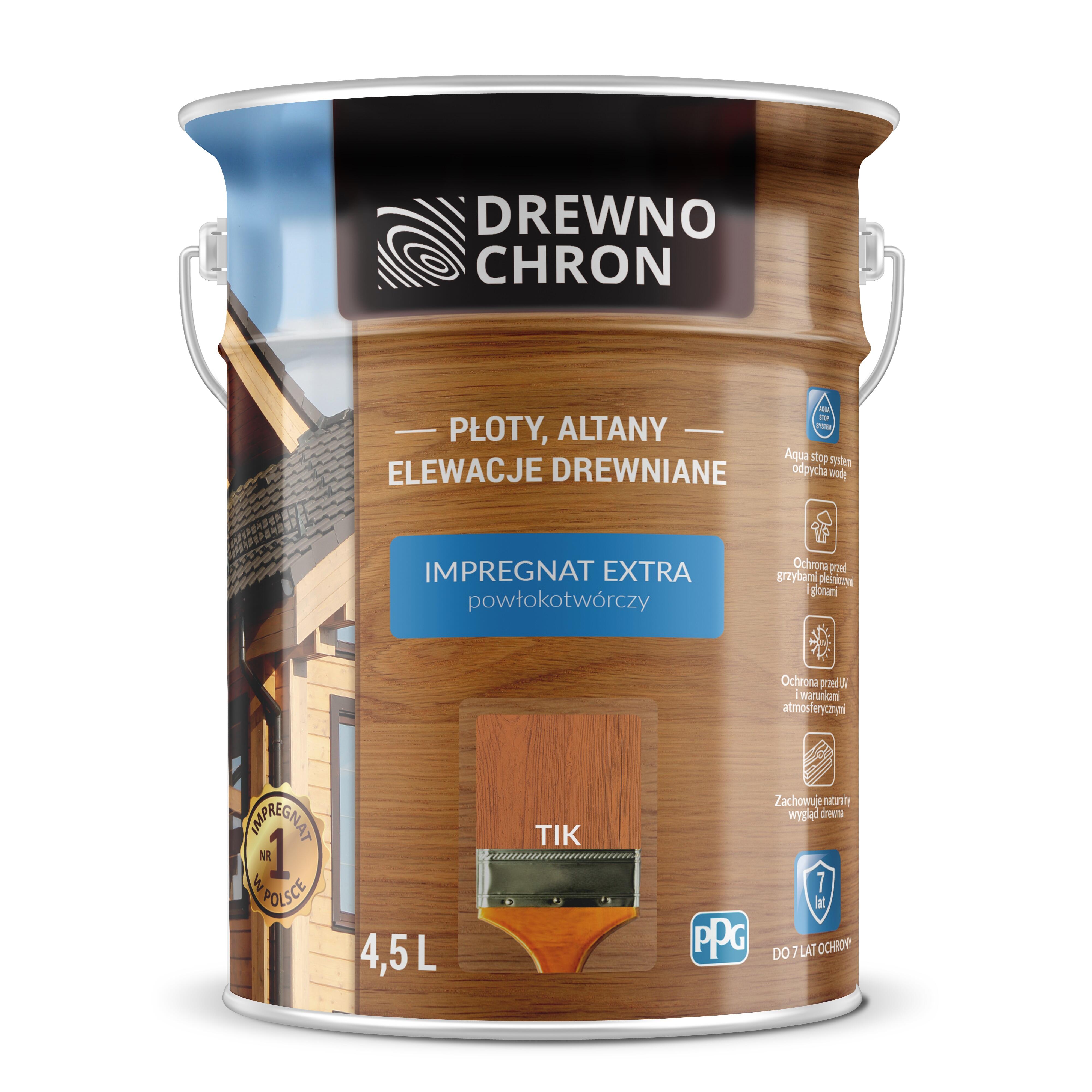 Impregnat Drewnochron Extra tik 4,5l - 2