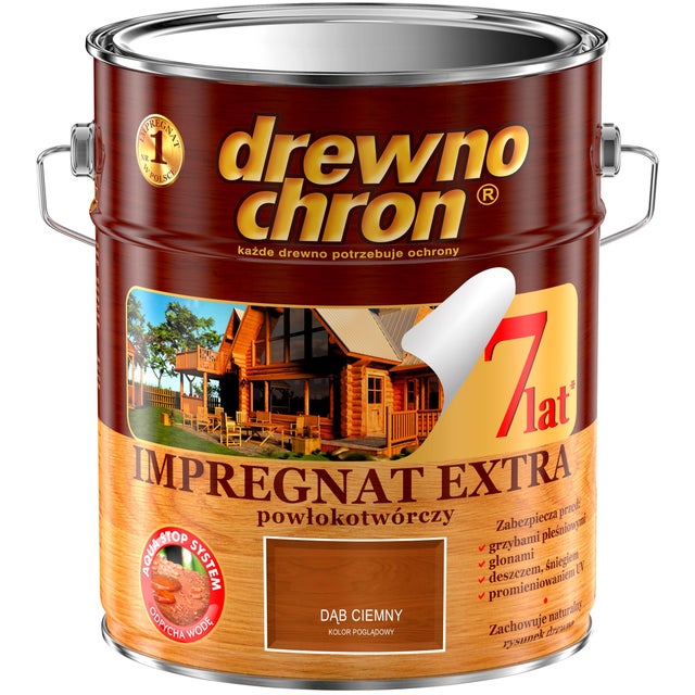 Impregnat Drewnochron Extra dąb ciemny 9l