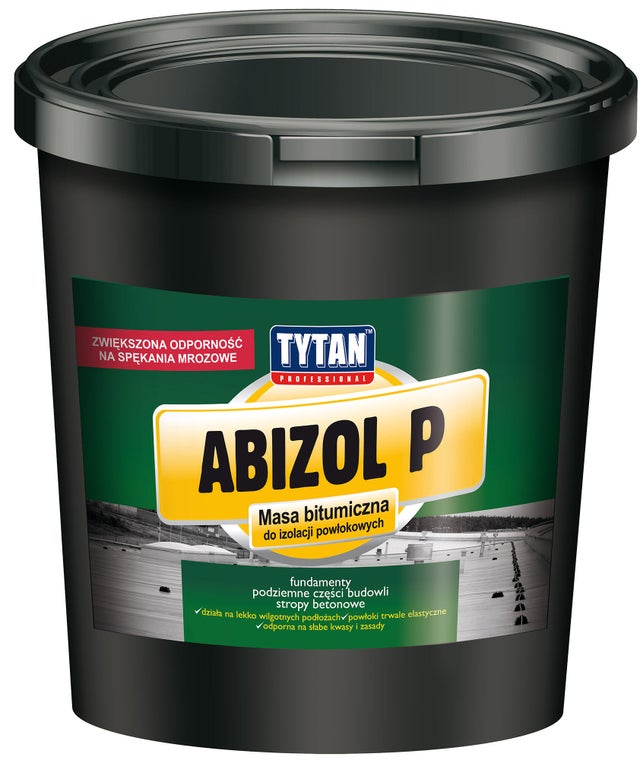 Masa bitumiczna powłokowa Tytan Abizol P 9 kg