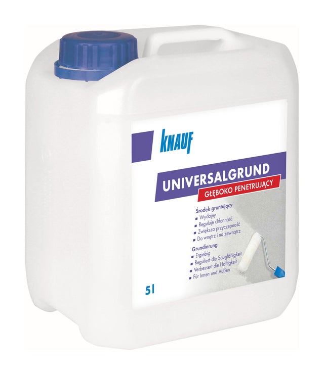 Środek gruntujący Knauf Universalgrund 5 l, głęboko penetrujący