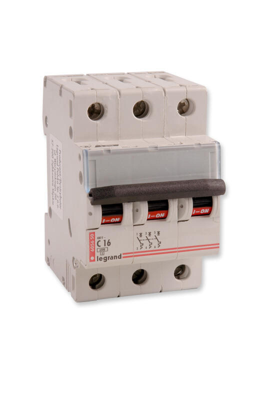 Wyłącznik nadprądowy S 303 3P C 16A TX3 Legrand