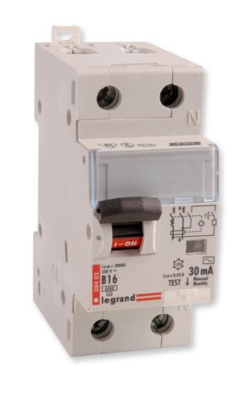 Wyłącznik różnicowoprądowy P312 1P+N B16A 30mA AC 692223 Legrand