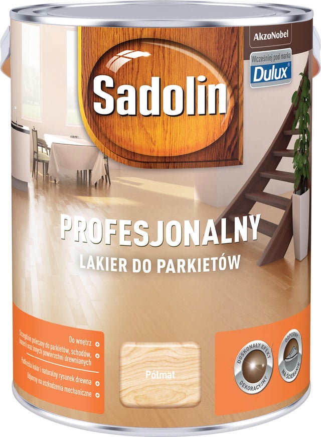 Lakier Sadolin profesjonalny półmat 5l