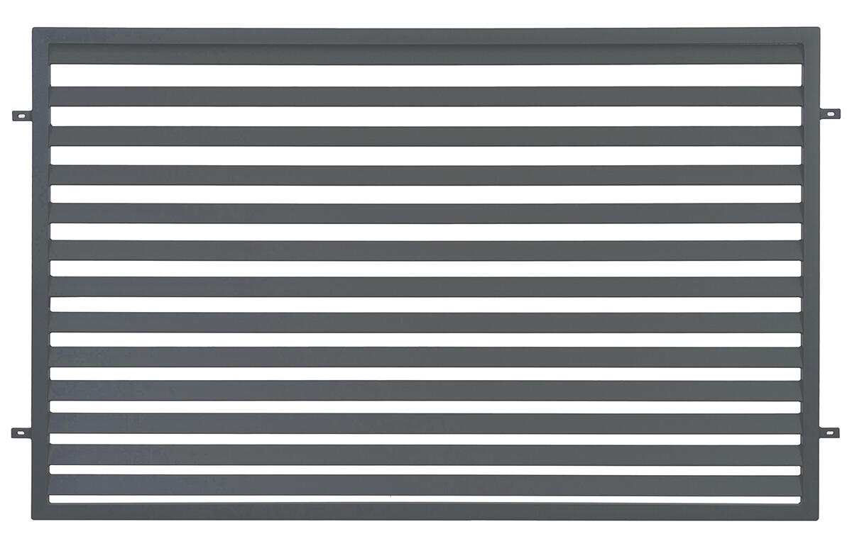 Przęsło ogrodzeniowe Klara antracyt, 120x200 cm - 2
