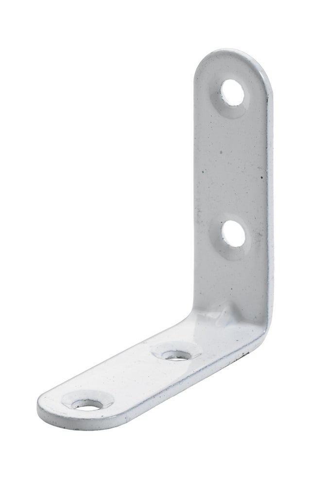 Kątownik do krzeseł 50x50x15mm biały