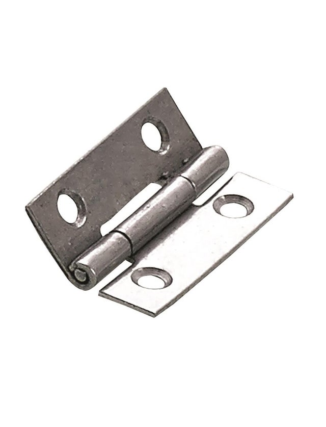 Zawias meblowy skrzydełkowy 30x19mm stal nierdzewna
