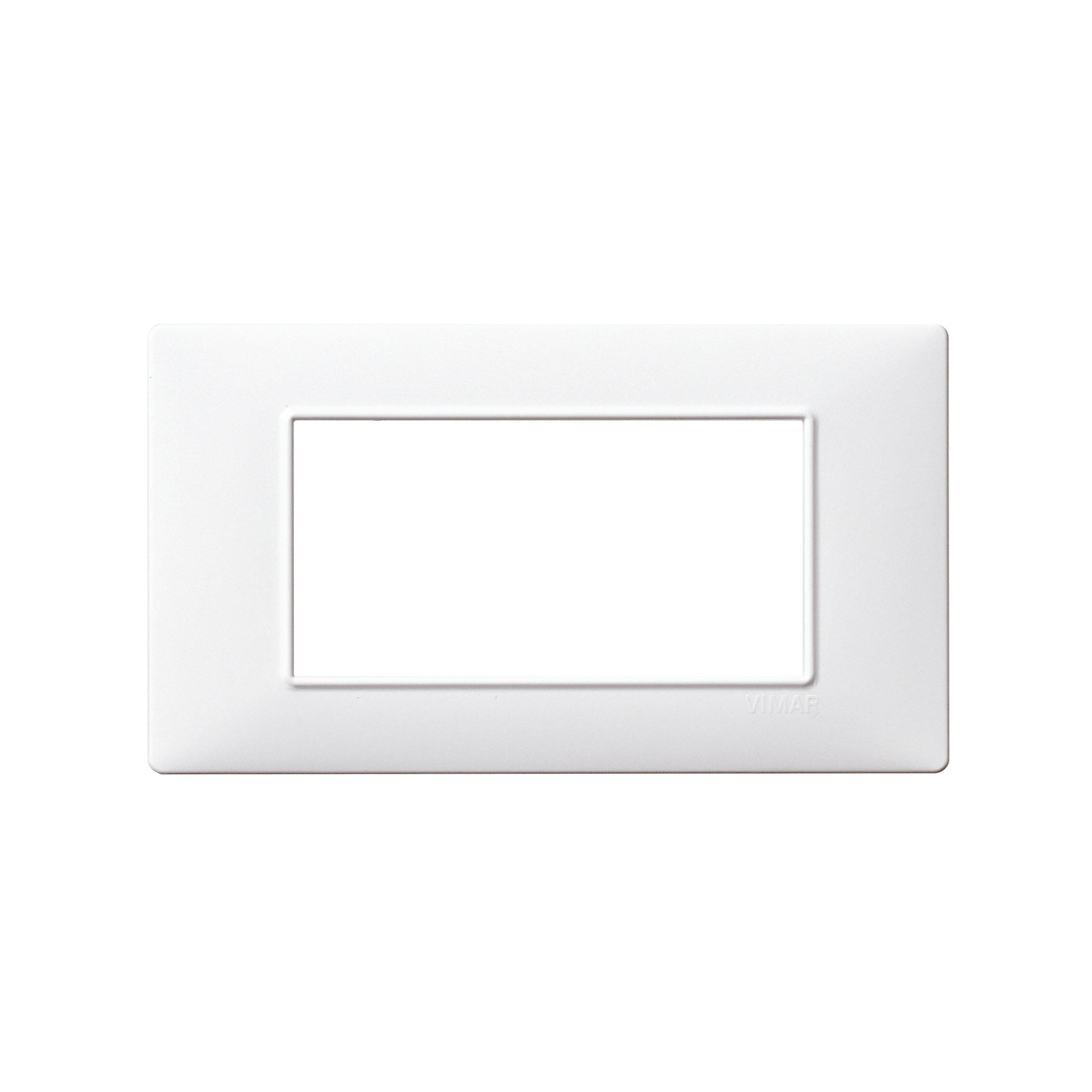 PLACCA ROUND 3 MODULI VIMAR ARKE' COLOR BIANCO