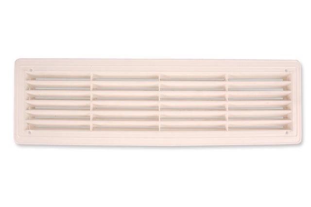 Kratka drzwiowa TD 12x44cm Biała